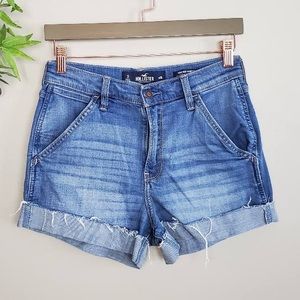 hollister high rise shorts advanced stretch